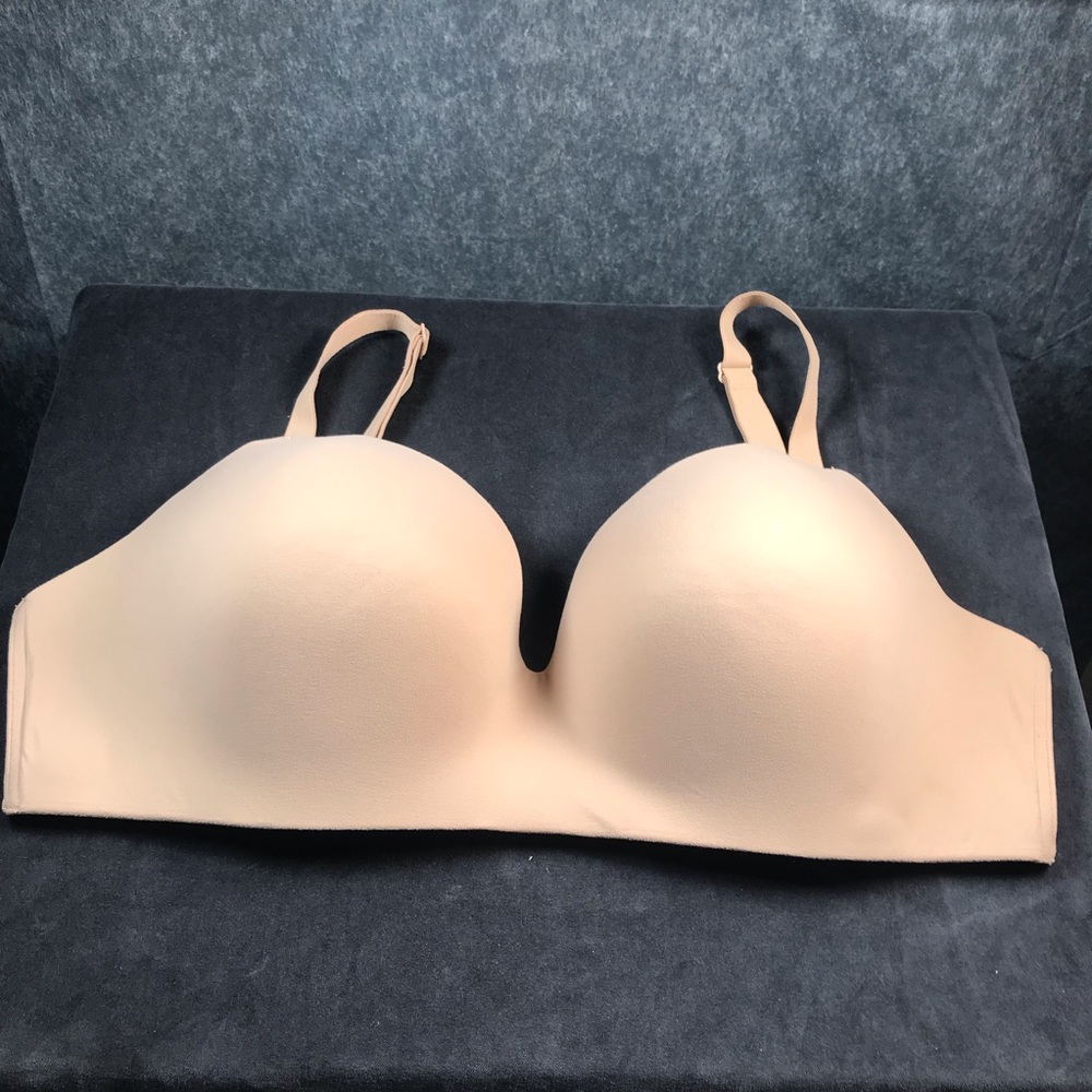 Soma Enbliss Nursing Wireless Beige Nude Seamless 38DDD T-Shirt Bra RN79984